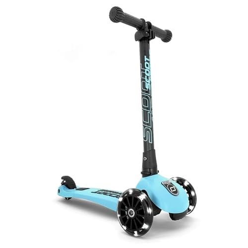 Scoot & Ride Scoot and Ride Highwaykick 3 LED Tekerlekli Çocuk Scooter Turkuaz 170301-96356