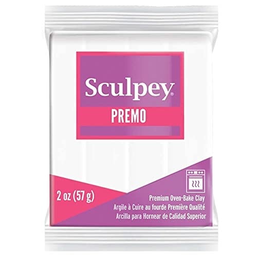 Sculpey Premo ofenhärtende Modelliermasse weiß