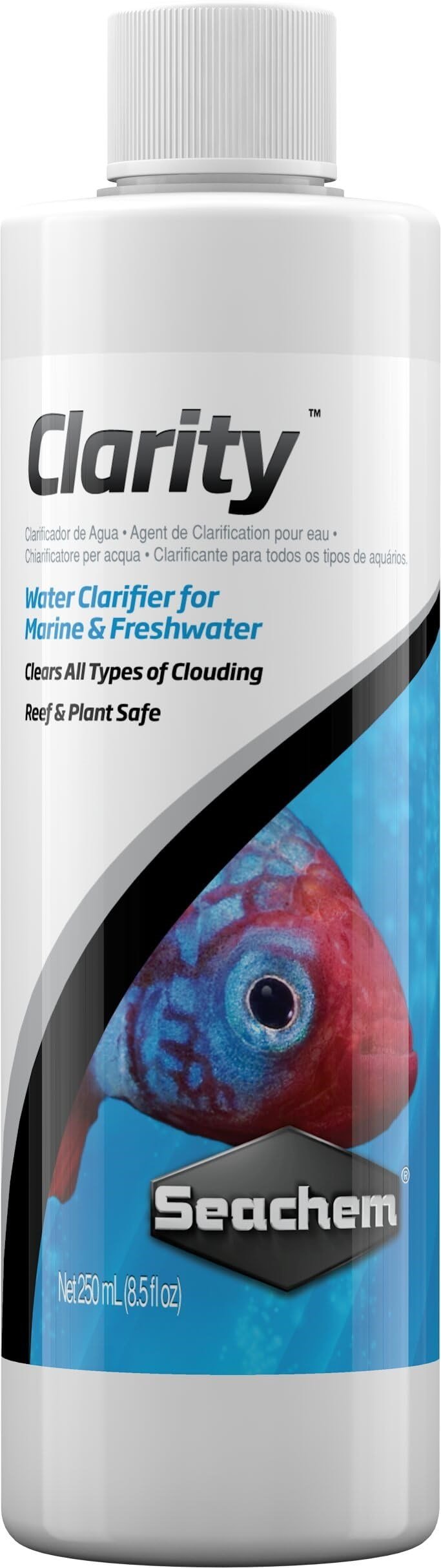 Seachem Clarity 250 ML - Seçenekler: 1.2, 8.5 fl oz, 100 ml/ 3.4 fl. oz.