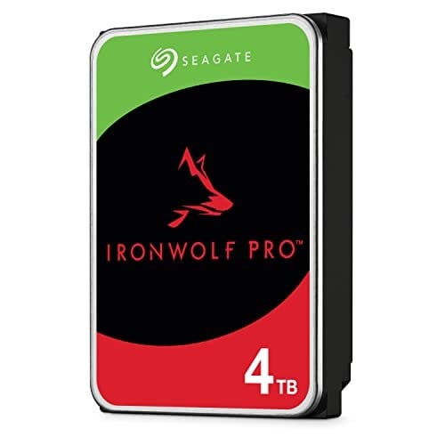 Seagate IronWolf Pro, 4 TB, Kurumsal NAS Dahili Sabit Disk HDD – CMR 3,5”, SATA 6 Gb/sn, 7200 Devir/Dakika, 256 MB Önbellek, R - Seçenekler: Barracuda Pro, HDD, IronWolf, IronWolf HDD, IronWolf Pro...