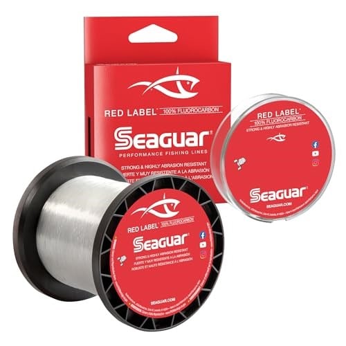 Seaguar Red Label Olta İpi, %100 Florokarbon, 200 m - Seçenekler: 6lbs/200yds, 8-Pounds