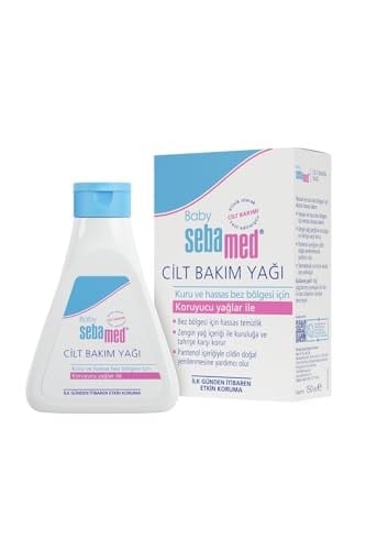 Sebamed Baby Yatıştırıcı Etkili Kuruluk ve Tahrişe Karşı Etkili Bebek Yağı 150 ml - Seçenekler: 1 x 150 mL, 1 x 150 mL (2 paketi), 1 x 150 mL (4 paketi)...
