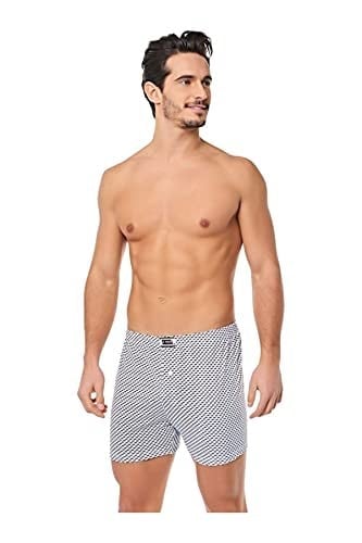 Seher-6'lı Seher Yıldızı Erkek Desenli Boxer