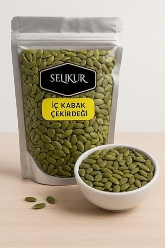 SELKUR Kabak Çekirdeği Içi 1kg(ÇİĞ, TUZSUZ)
