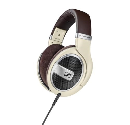 Sennheiser HD 599 - Kulak Üstü High-End Kulaklık - 50 Ohm, 1.2m Kablo, Açık Kulaklık, Ergonomik Kulak Pedleri - Seçenekler: Arkası Kapalı, HD 599 SE