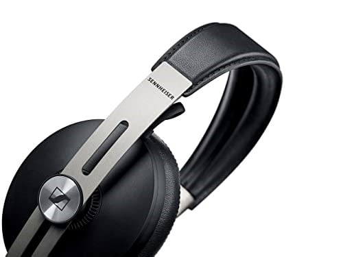 Sennheiser Momentum 3 Wireless - Kablosuz Kulak Üstü Bluetooth Kulaklık - ANC, 17 Saate Kadar Dinleme Süresi, Transparan Duyma Özelliği, Bluetooth 5.0 - Siyah