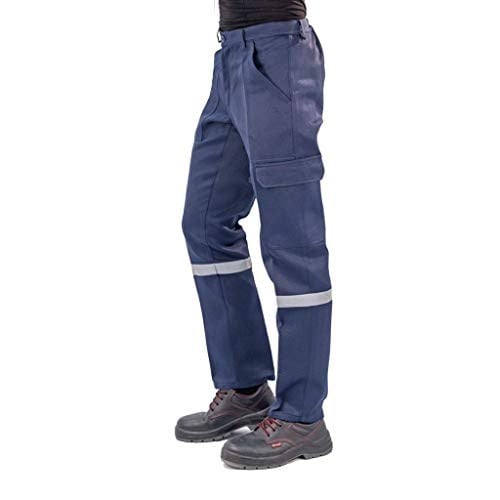 Şensel, Reflektörlü İş Pantolonu, Lacivert, Komando Cepli -101E445- Lacivert 2XL