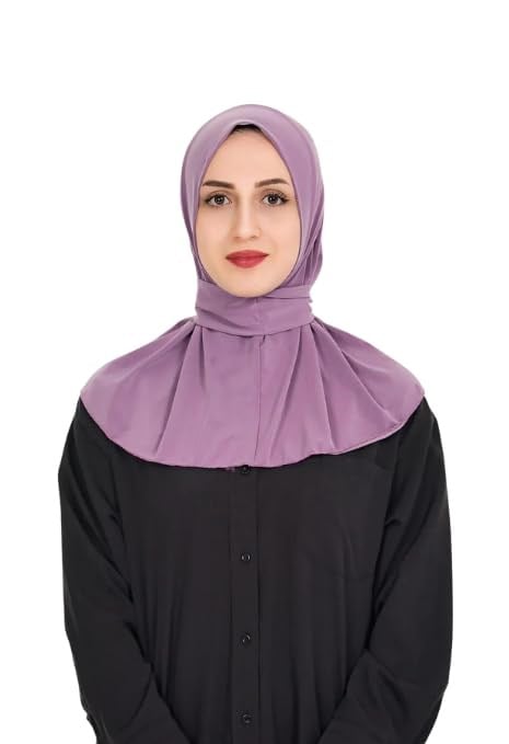 Sensu Kadın Tesettür Hazır Çıtçıtlı Hijab Bone Şal