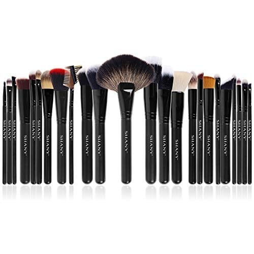 SHANY Masterpiece Pro İmza Fırça Seti - 24 parça El Yapımı Doğal/Sentetik Kıl Ahşap saplı