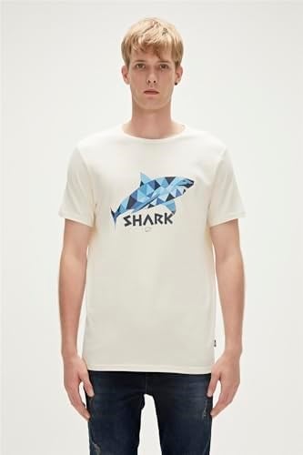 Shark Erkek T-Shirt - 23.01.07.024 Lacivert