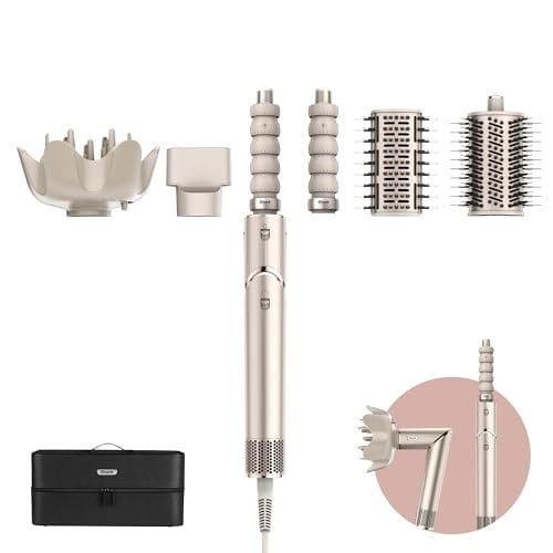 Shark FlexStyle 5-in-1 Saç Kurutma & Şekillendirme Sistemi - Stone HD446SLEU