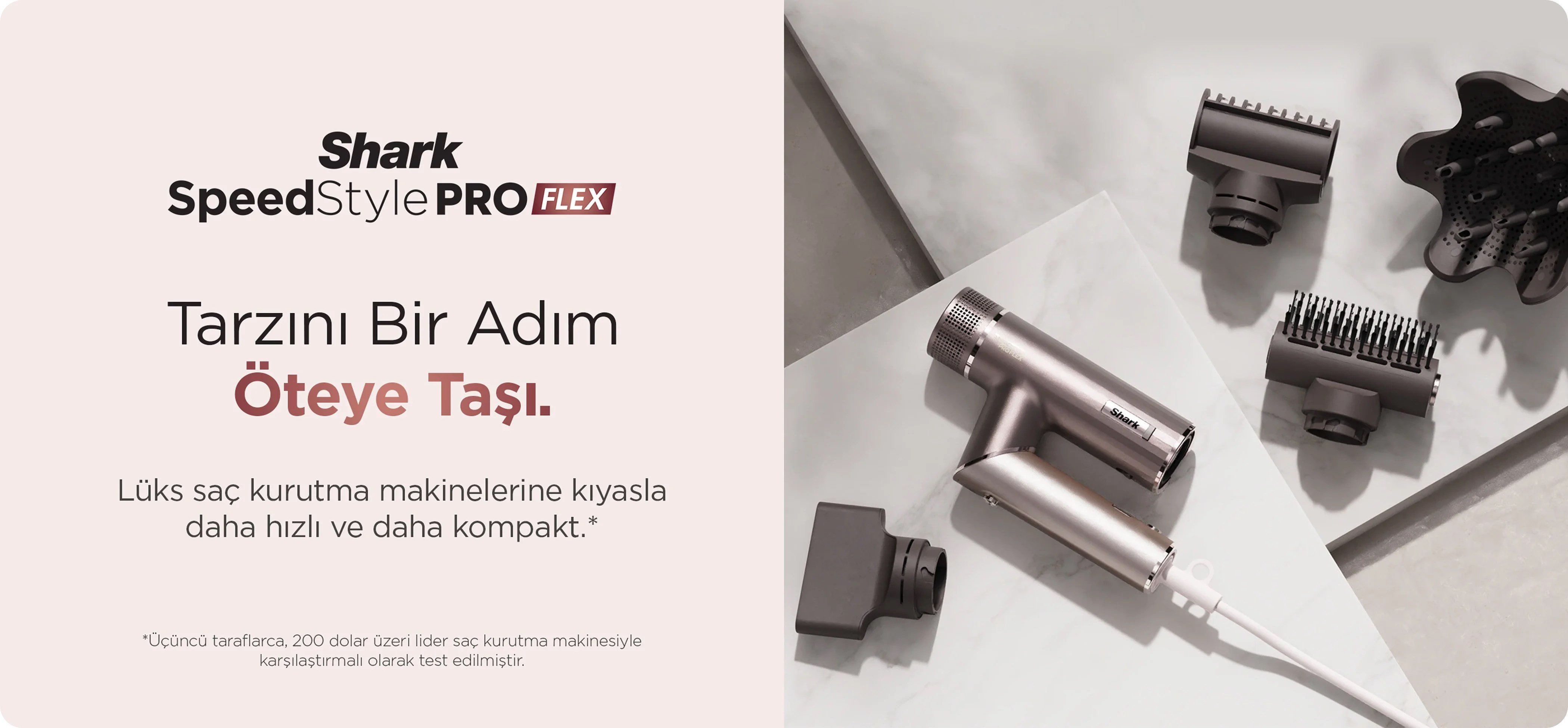 Shark SpeedStyle Pro Flex 4-in-1 Saç Şekillendirme Sistemi