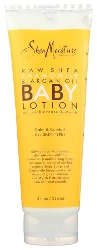 SHEA MOISTURE Baby Papatya ve Argan Yağlı Bebek Losyonu 237ML
