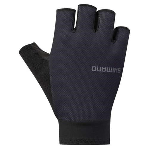SHIMANO Unisex Yetişkin Ws Kaşif Eldiveni, Siyah, Tek Beden