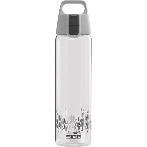 SIGG Total Clear ONE MyPlanet Trinkflasche, BPA-freie und auslaufsichere Trinkflasche, bruchfeste Sport Trinkflasche aus Tritan mit Fruchtfilter