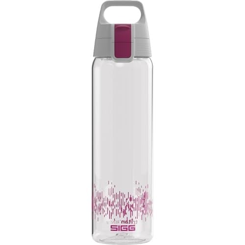 SIGG Total Clear ONE MyPlanet Trinkflasche, BPA-freie und auslaufsichere Trinkflasche, bruchfeste Sport Trinkflasche aus Tritan mit Fruchtfilter