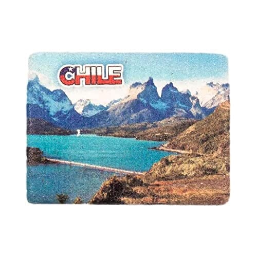 Şili Temalı Taş Magnet