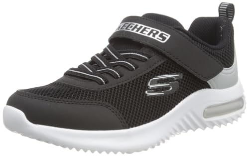 Skechers BOUNDERTECH 403748L BKSL Erkek Çocuk Spor Ayakkabı Siyah 30 EU