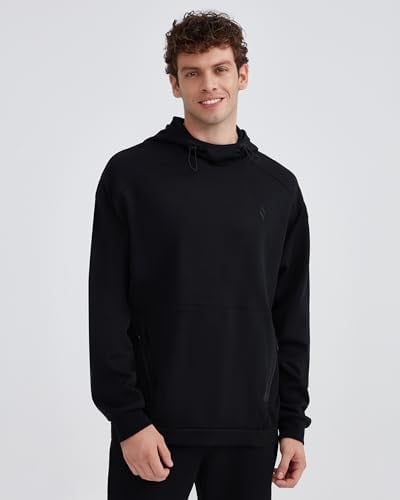 Skechers M 2XI-Lock Hoodie Sweatshirt Erkek Siyah Sweatshirt