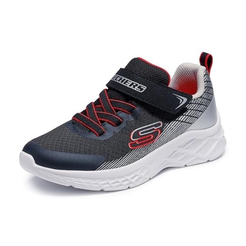 Skechers MİCROSPEC İİ - ZOVRİX Erkek Çocuk Gs Siyah Spor Ayakkabı