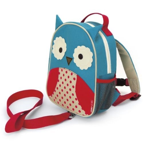 Skip Hop SKP-212204 Emniyet Kemerli Sırt Çantası Baykuş, Çok Renkli