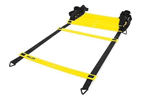 SKLZ SAQ-SL01-02 Çeviklik Antrenmanı, Hızlı Merdiven, Sarı/Siyah