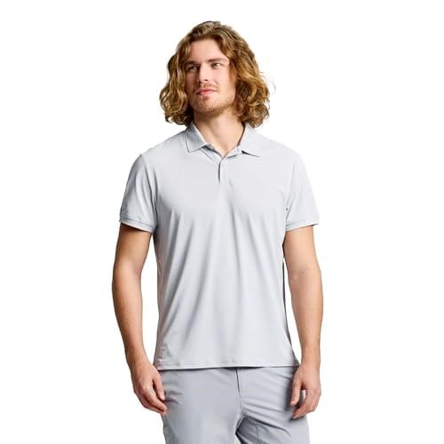 Slam Tech Pique Polo Ss Erkek Gri Tişört