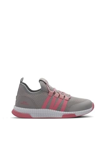 Slazenger EBBA Sneaker Kız Çocuk Ayakkabı Gri/Pembe