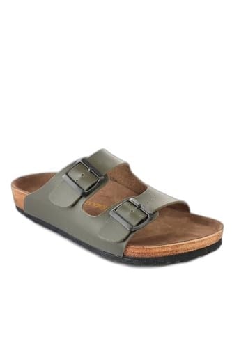 Slazenger LENS M Erkek Terlik, Haki, 42