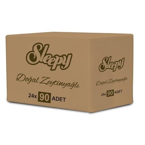 Sleepy Doğal Zeytinyağlı Islak Havlu (24 X 90 Adet)