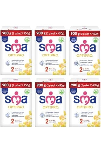 SMA Optipro 2 Probiyotik Devam Sütü 900 gr 6 Adet P08465