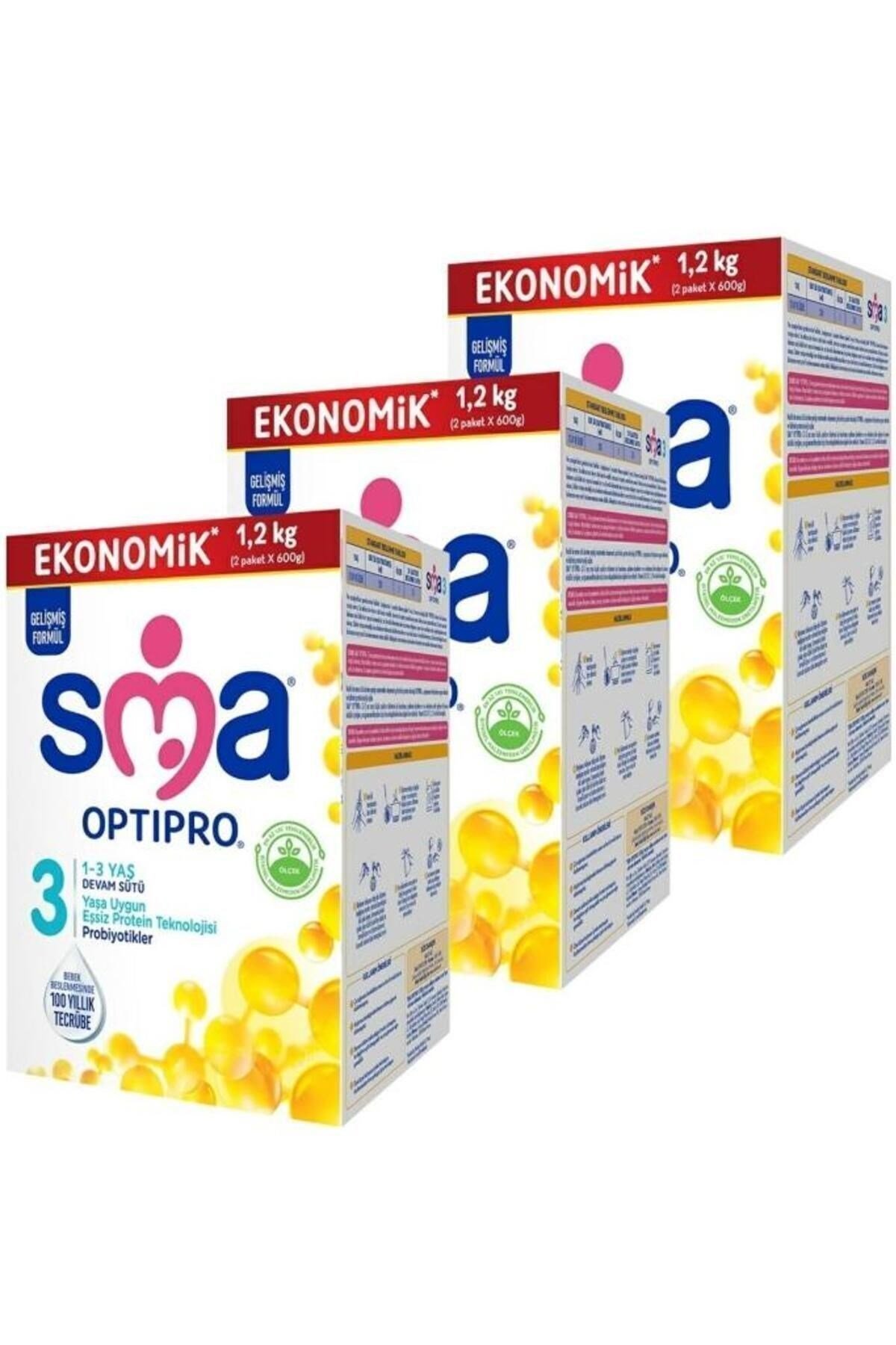 Sma Optıpro Bebek Sütü No:3 1200 Gr
