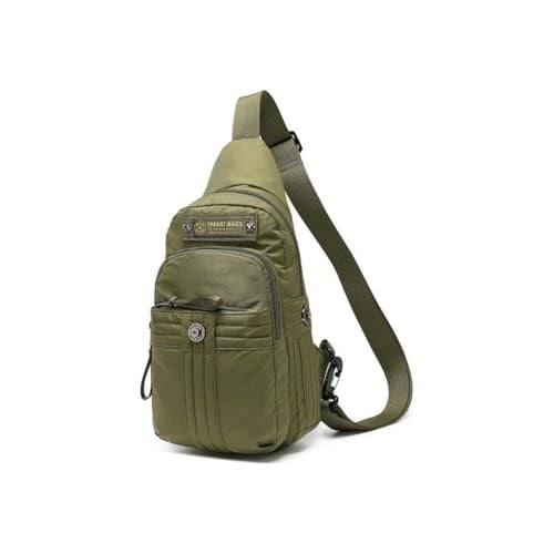 Smart Bags Bodybag Uniseks Omuz Askılı Çapraz Postacı Çanta 8712 K.Yeşil