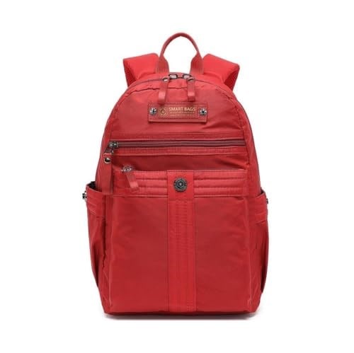 Smart Bags Orta Boy Uniseks Sırt Çantası 8715 Vişne