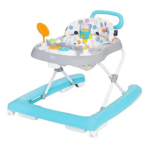 Smart Steps by Baby Trend Plus Deluxe Oyuncaklı 2'si 1 Arada Walker, Yörüngeler Beyaz