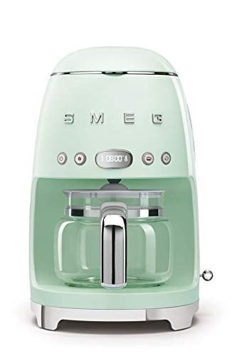SMEG DCF02PGEU Filtre Kahve Makinesi 50'S Style Pastel Yeşil 1.4 Litre 10 Fincan Kapasiteli