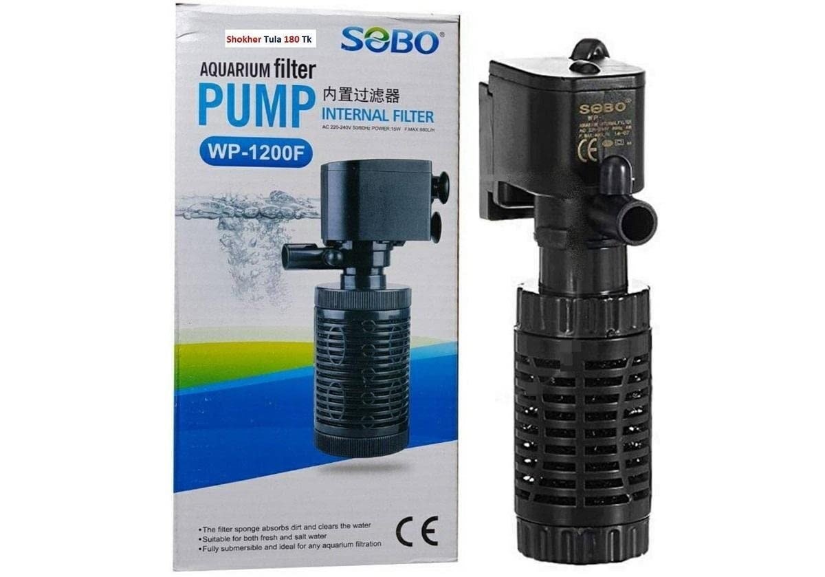 Sobo İç Filtre WP-1200F 8W 800Lt/Saat