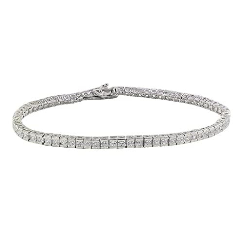 Söğütlü Silver baget taşlı su yolu bileklik