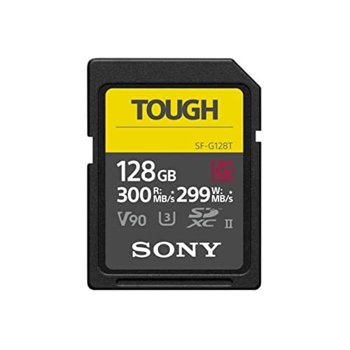 Sony SF-G128T SD Hafıza Kartı (128 GB, UHS-II, SD Tough, G Serisi)