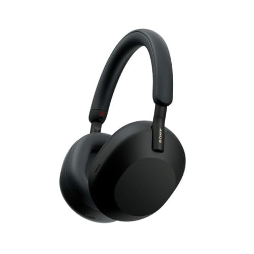 Sony WH-1000XM5 Tamamen Kablosuz Gürültü Engelleme Özellikli Kulaklık - 30 saate kadar pil ömrü - Google Asistan ile uyumlu - Telefon görüşmeleri için dahili mikrofon - Siyah