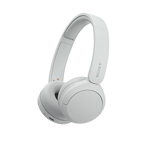 Sony WH-CH520 Kablosuz Bluetooth Kulaklık - Hızlı Şarj Fonksiyonlu 50 Saate Kadar Pil Ömrü, Kulak Üstü Modeli - Beyaz - Seçenekler: Tek kişilik, Modern, Çağdaş