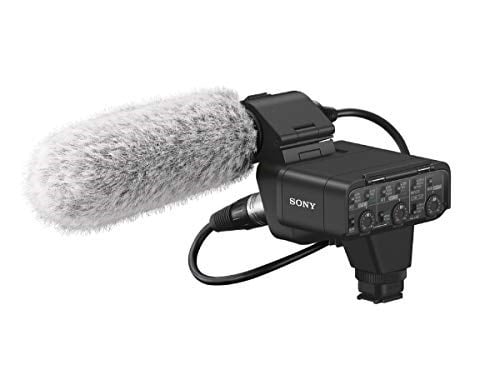 Sony XLR-K3M adaptör seti, XLR Box ve yön mikrofonlu, siyah