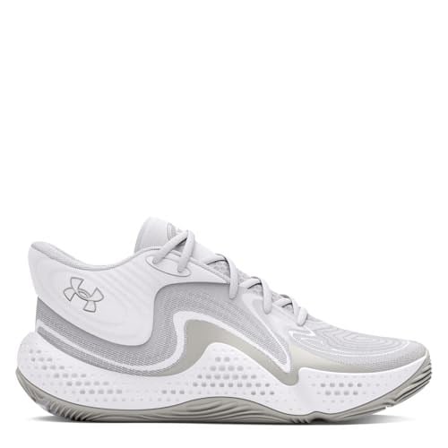 Spawn 6 Mid Erkek Beyaz Basketbol Ayakkabısı 3027647-102