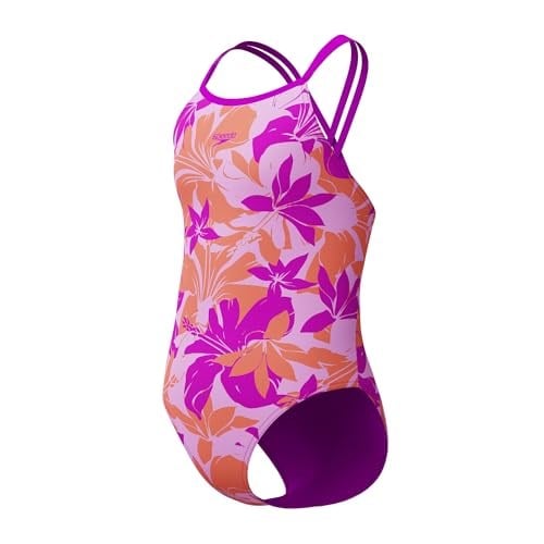 Speedo Alo Pt Twnstrp Jf Pink Kız Çocuk Mayosu 8-00313618141 Pembe