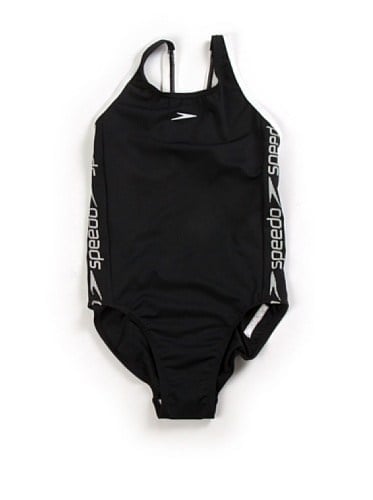 Speedo Çocuk Yüzme Mayosu Siyah Superiority Msbk Jf 8 056180299