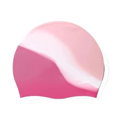 Speedo SPEEDO MULTI COLOUR SILC CAP JU Pembe Çocuk Bone Pembe Tek Ebat