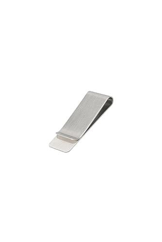 SPELT Metal Mini Kağıt Para Tokası Kart Tutucu Klips Cüzdan Ataş Gümüş 5cm x 1,5cm Küçük Boy