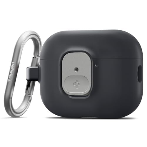 Spigen AirPods Pro 3 ile Uyumlu Kılıf Nano Pop Kaymaz Silikon Siyah Kapak - ACS10133 (Spigen TR Garantili)
