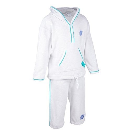 Splash About s Kid'Apres Splash, üst parça ve pantolon beyaz 4-6 yaş