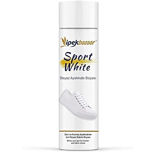 Sport White Beyaz Ayakkabı Boyası 75 ml, Spor, Deri, Bez & Kumaş Ayakkabılar için Bakım ve Yenileme Boyası